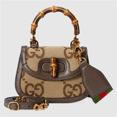 gucci clutch bamboo|gucci mini tote bag.